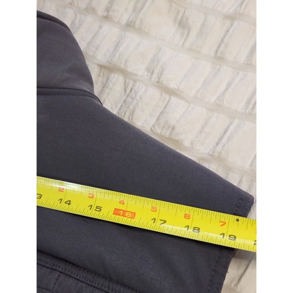 Orvis Men's Quilted Vest Large Full Zip 4 Pockets Insulated Gray - Picture 13 of 13